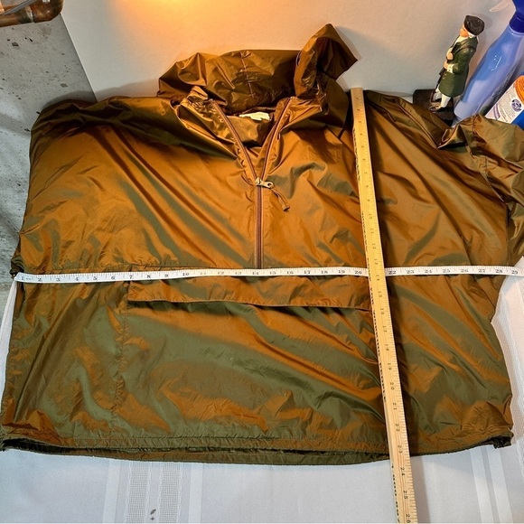 Aerie women’s army green wind jacket pullover raincoat size XL extra large - Picture 9 of 10